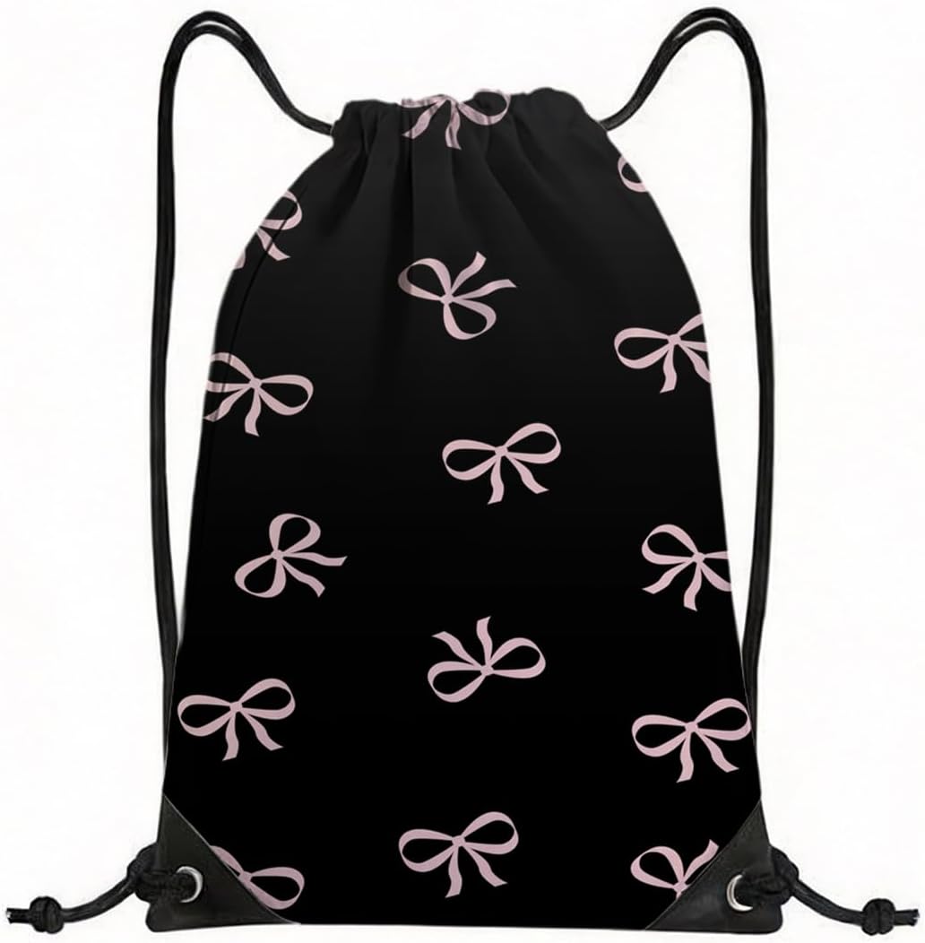 Ocean Scale Purple & Pink Beach Bag for Women. Be a Mermaid & Make Waves Portable Cinch Sacks
