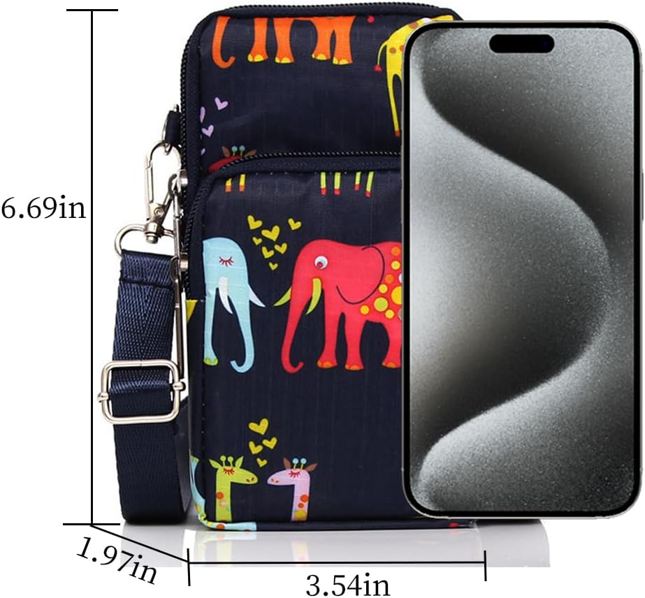 Lightweight Small Crossbody bags Cell Phone Purses for Women Mini Crossbody Handbag Mini Wallet Over Shoulder Strap