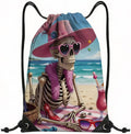 Amazon.com | Mermaid Drawstring Backpack. Ocean Scale Purple & Pink Beach Bag for Women. Be a Mermaid & Make Waves Portable Cinch Sacks. Waterproof Travel Gym Sports Storage Pack. Sea Birthday Gift | Drawstring Bags