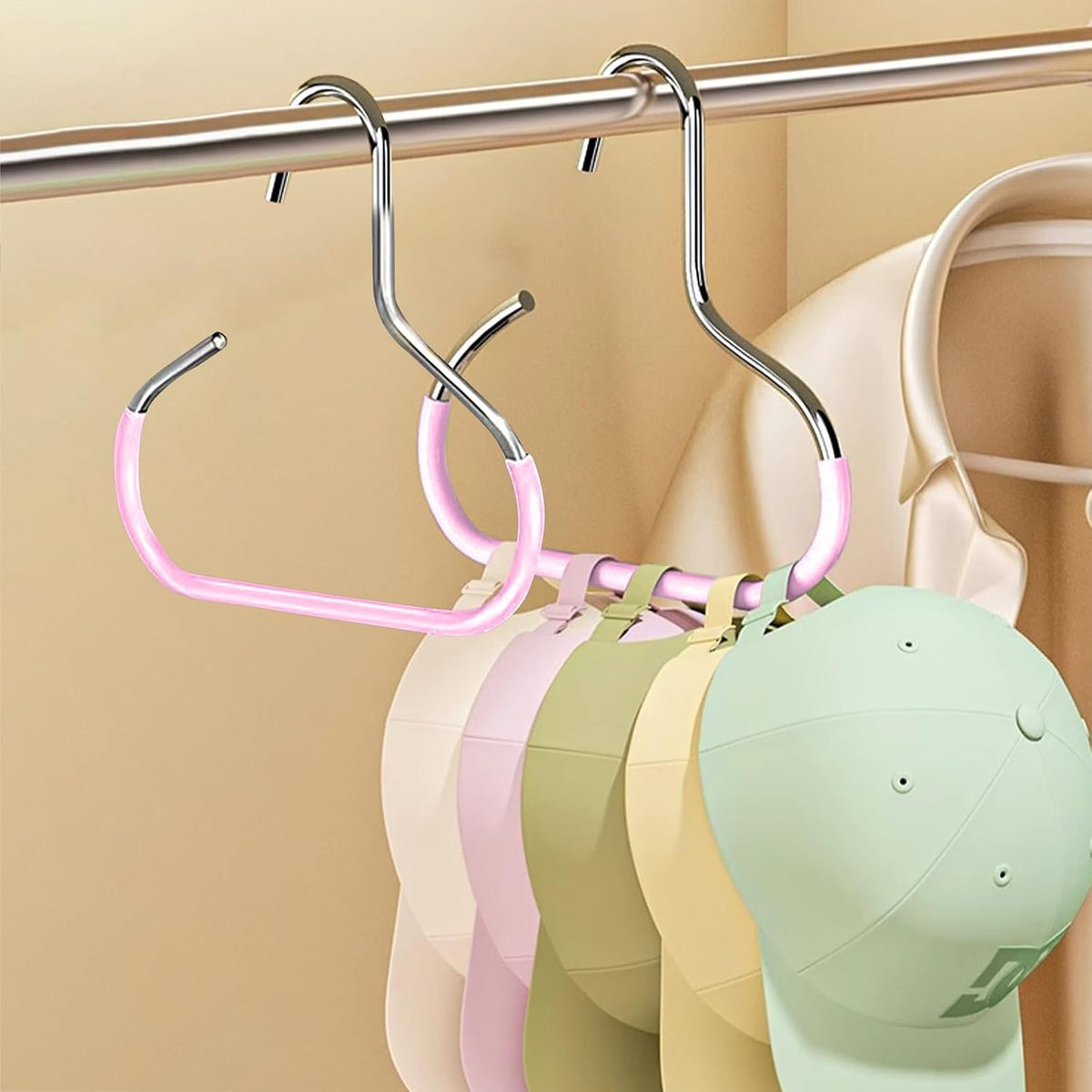 2 Pack Hat Organizer for Baseball Caps