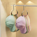 2 Pack Hat Organizer for Baseball Caps. Hat Rack for Caps Scar Handbag Stainless Steel Hat Hangers for Closet