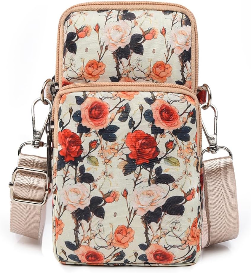 Women Mini Crossbody Handbag Mini Wallet Over Shoulder Strap