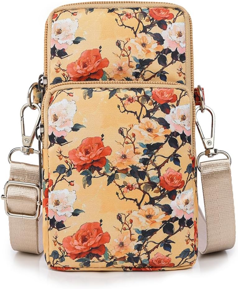 Women Mini Crossbody Handbag Mini Wallet Over Shoulder Strap
