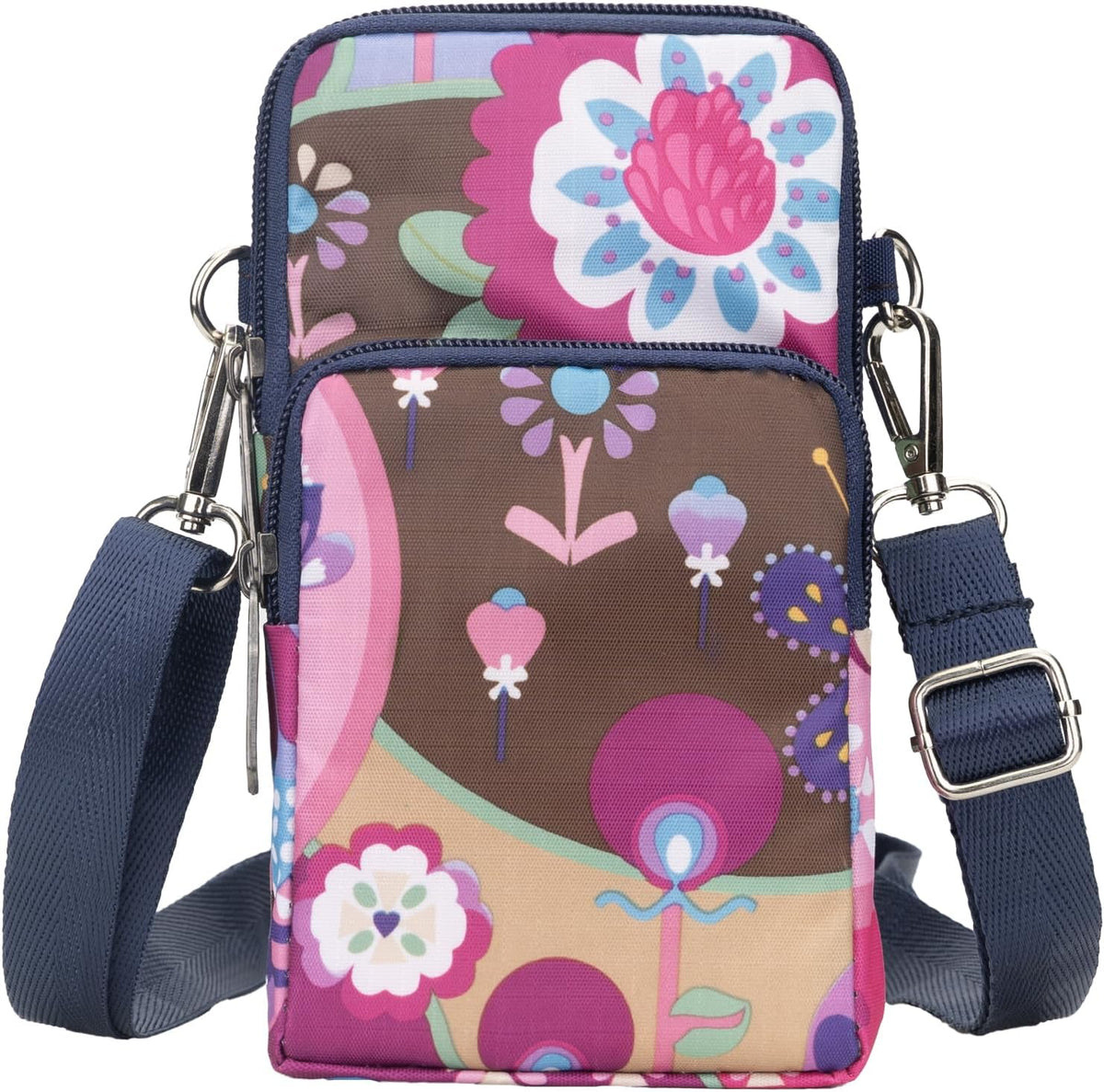 Women Mini Crossbody Handbag Mini Wallet Over Shoulder Strap